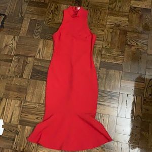 Likely mermaid red dress